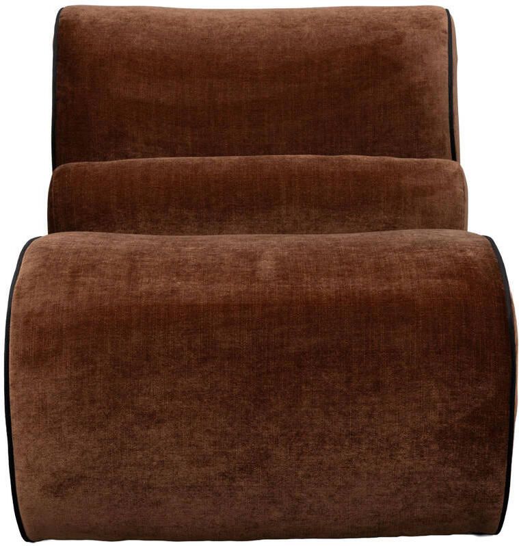 Dutchbone fauteuil Donna donkerbruin - Foto 3