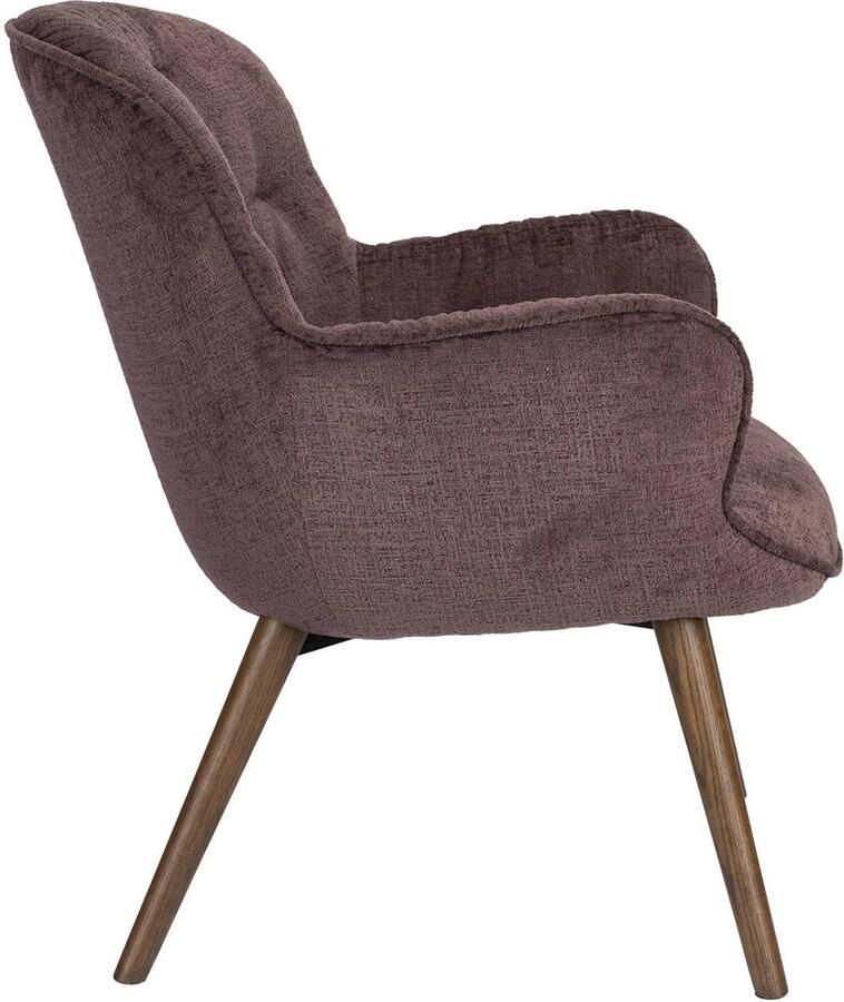 Dutchbone Lenn Fauteuil Plum Paars}