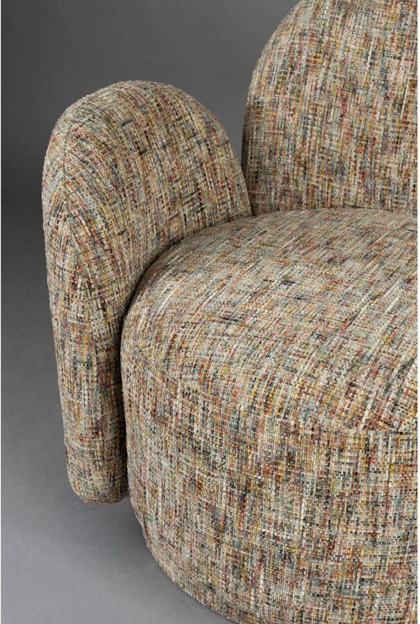 Dutchbone Rose Fauteuil Gemeleerd Meerkleurig - Foto 3