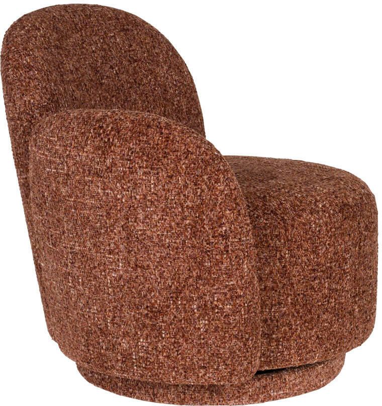 Dutchbone Rose Fauteuil Bordeaux Rood - Foto 3