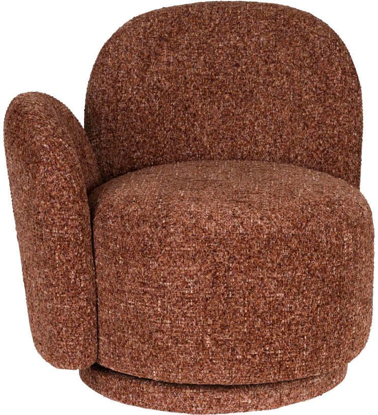 Dutchbone Rose Fauteuil Bordeaux Rood - Foto 2