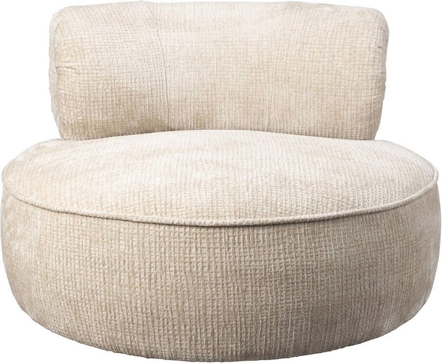 Dutchbone Tilbury Loungestoel Naturel Beige - Foto 2
