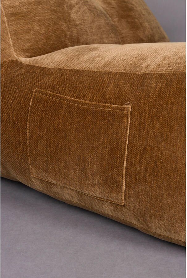 Dutchbone Tombag Zitzak Loungestoel Bruin} - Foto 3