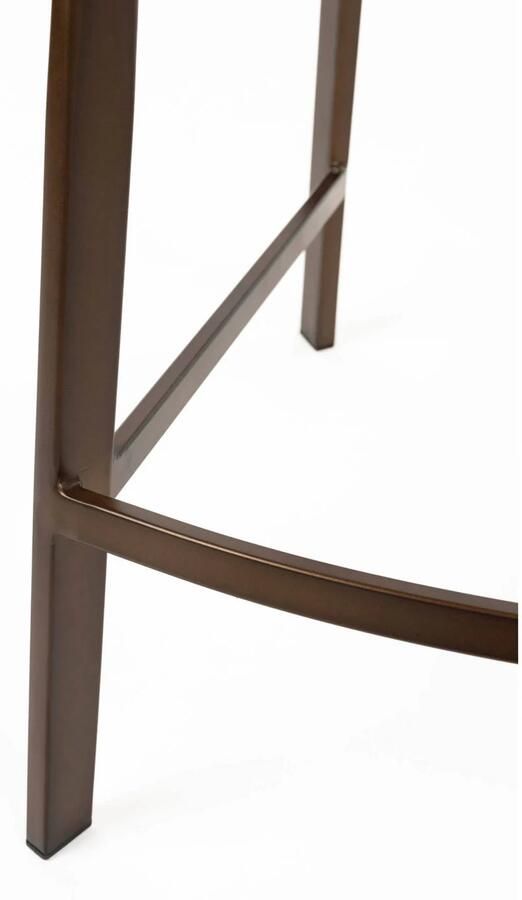 Dutchbone Franky Barkrukken 65 cm Cognac Set van 2 - Foto 3
