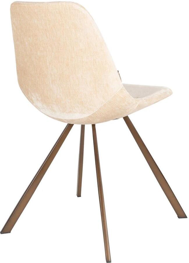 Dutchbone Franky Eetkamerstoelen Beige Set van 2 - Foto 2