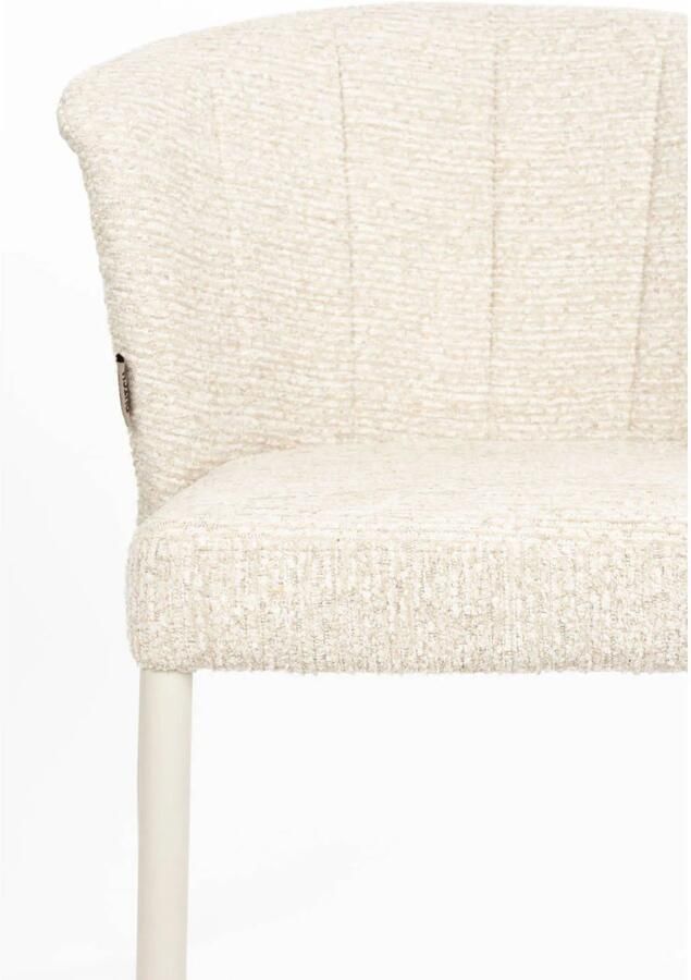Dutchbone Georgia Eetkamerstoelen Beige Set van 2 - Foto 2