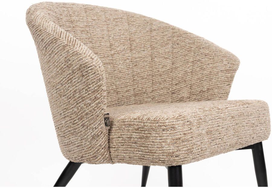 Dutchbone Georgia Fauteuil Bruin Georgia Fauteuil Bruin - Foto 3