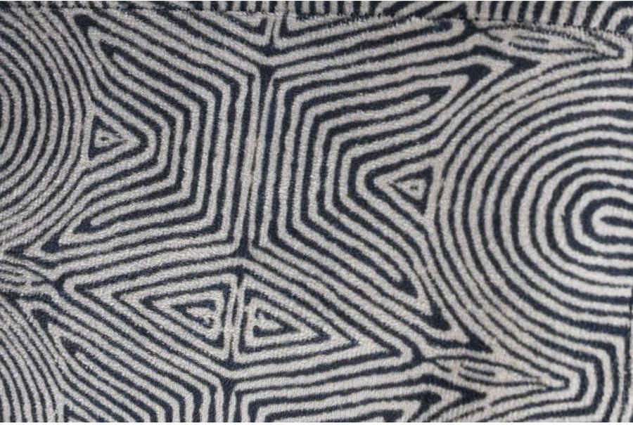 Dutchbone Kruk Fragment Mangohout en stof Bruin - Foto 3