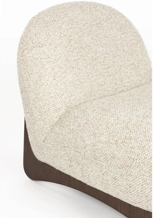 Dutchbone Loom Fauteuil Beige - Foto 3