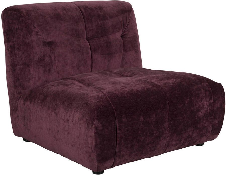 Dutchbone 1-zits Bank Giada Modulair Velvet Plum - Foto 4
