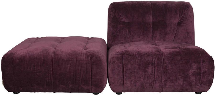 Dutchbone 1-zits Bank Giada Modulair Velvet Plum - Foto 3