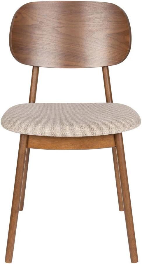 Dutchbone Marais Eetkamerstoelen Walnoot kleur Set van 2 - Foto 3