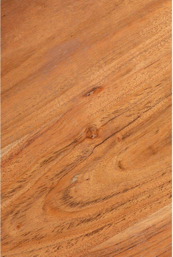 Dutchbone Organische Salontafel Ayla Acaciahout 58 x 45cm Bruin - Foto 2