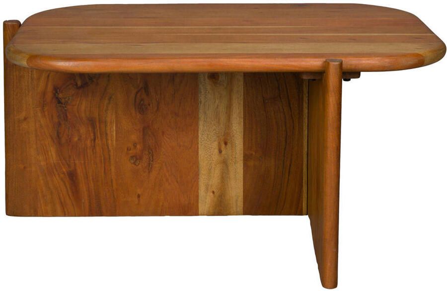 Dutchbone Salontafel Feller Mangohout 75 x 50cm Bruin - Foto 4