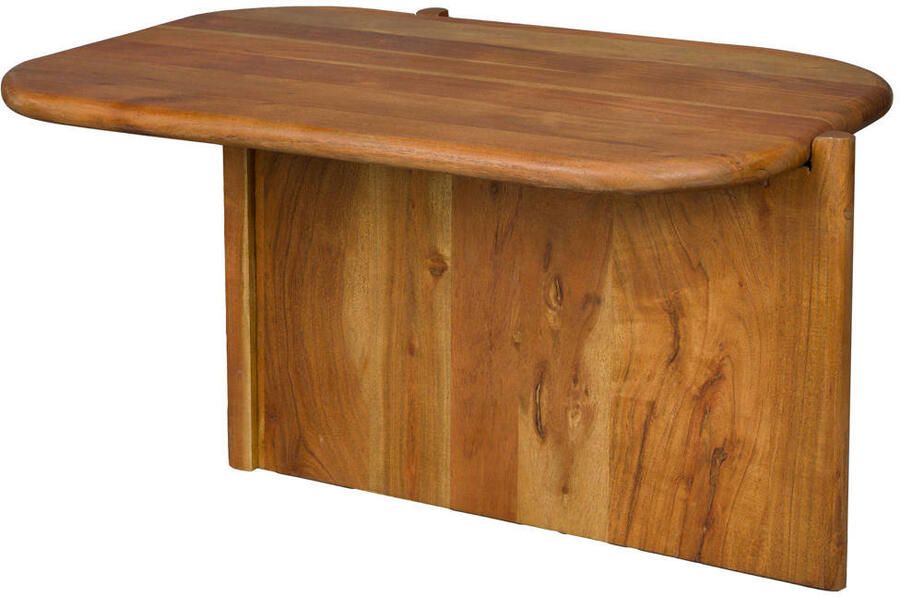 Dutchbone Salontafel Feller Mangohout 75 x 50cm Bruin - Foto 3