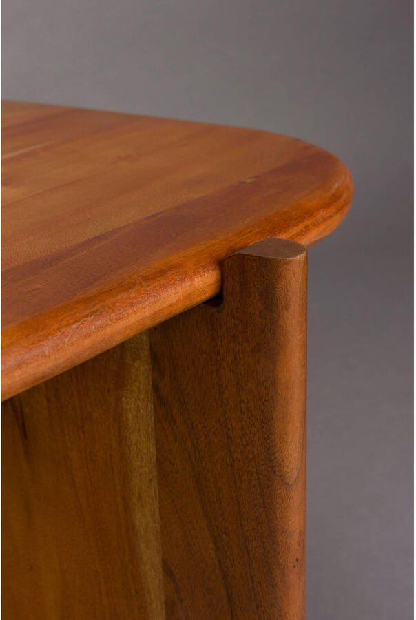 Dutchbone Salontafel Feller Mangohout 75 x 50cm Bruin - Foto 2