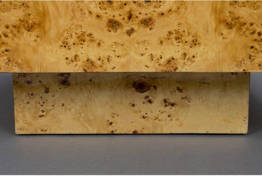 Dutchbone Salontafel Quinn Eucalyptushout 90 x 90cm Bruin Vierkant - Foto 3