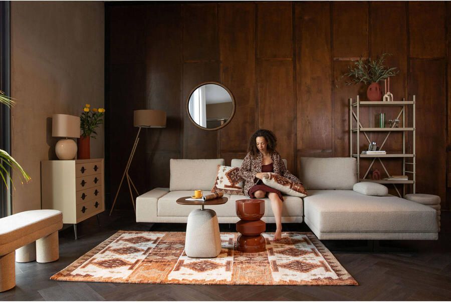 Dutchbone Wandrek Iron 180 x 90cm Beige