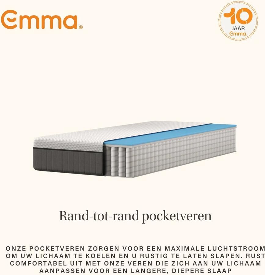 Emma bundel Lite matras + Flip topper - Foto 3