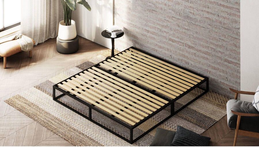 Emma bundel metalen bed inclusief matras (160x200 cm)