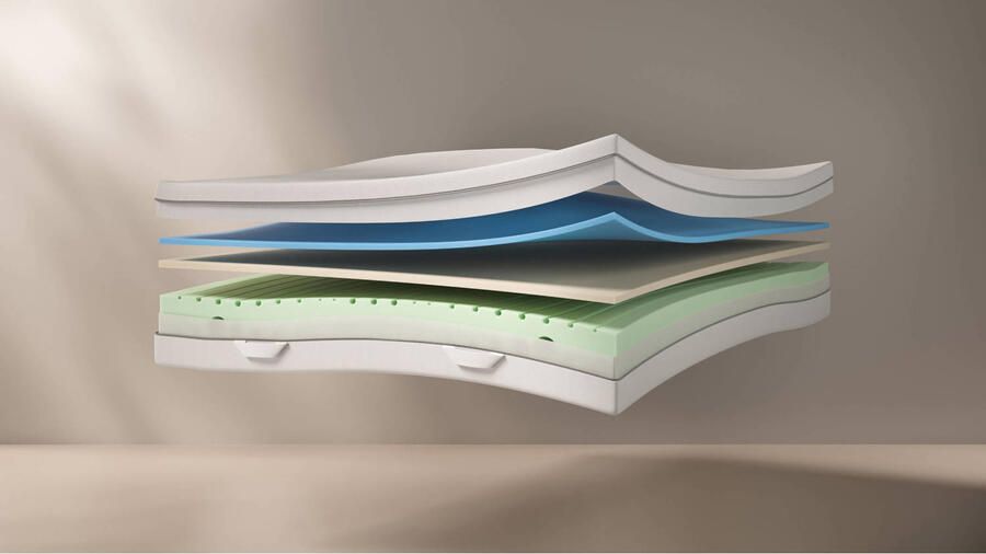 Emma Foam One Koudschuim Matras 120 x 200 cm Medium - Foto 2