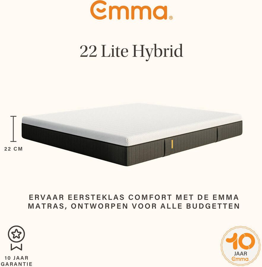 Emma Lite Matras 180x200
