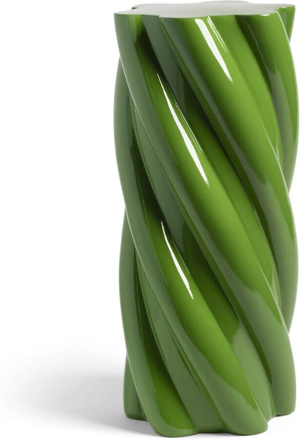 &k amsterdam Pillar Marshmallow Bijzettafel H 55 cm Groen - Foto 3