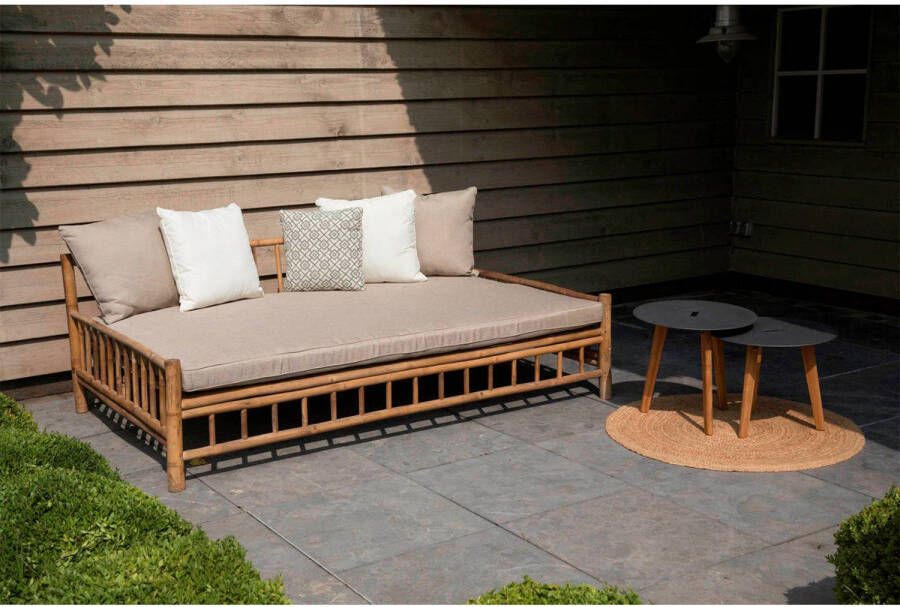 Exotan Daybed Bamboo Bamboe hout Taupe - Foto 2