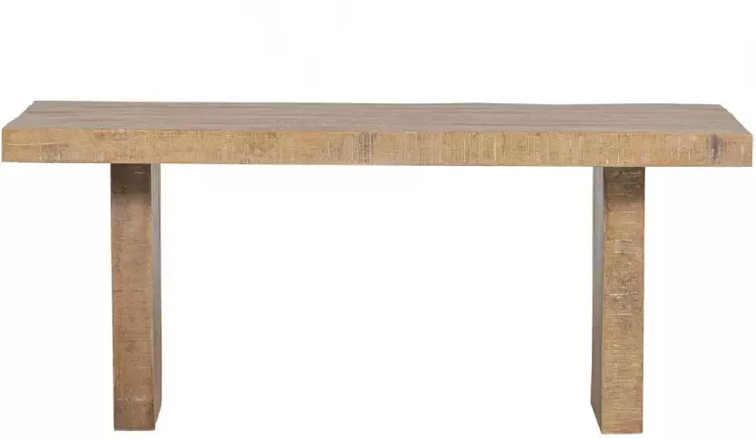 BASICLABEL Balk Eettafel Mangohout Naturel 76x180x90