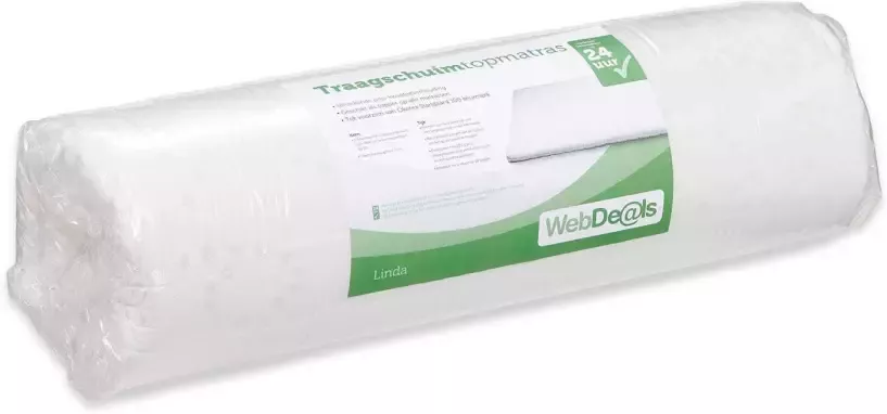 Beter Bed Traagschuim topmatras Linda 140x200cm dikte 7cm Ökotex gecertificeerd - Foto 2