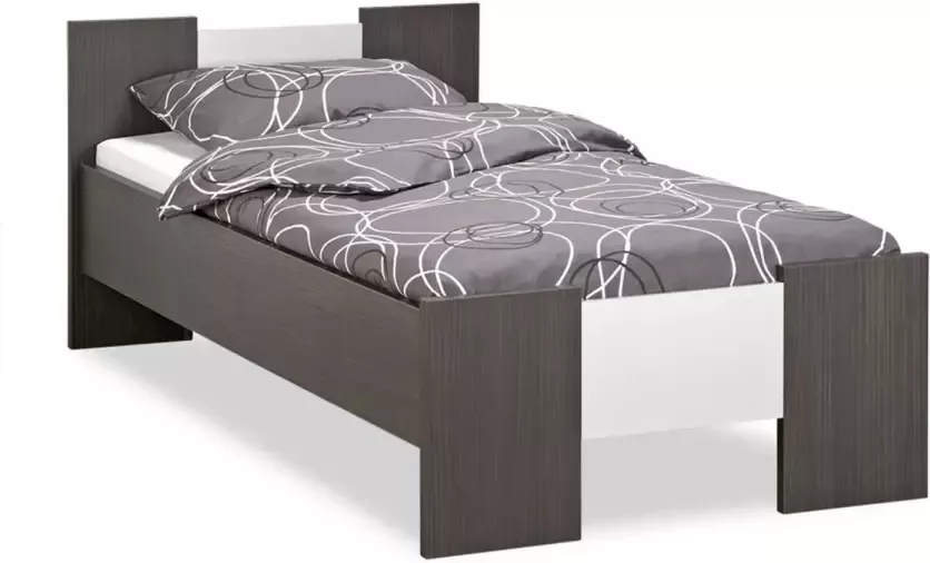 Beter Bed Basic Bed Woody 90 x 200 cm donkergrijs aluminium - Foto 2