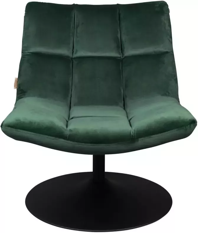 Dutchbone lounge chair bar velvet green - Foto 3