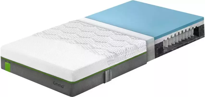 Emma Helix Medium Hybrid koudschuim pocketvering matras 160 x 200 cm 10 jaar garantie 23 cm tot 120 kg - Foto 3