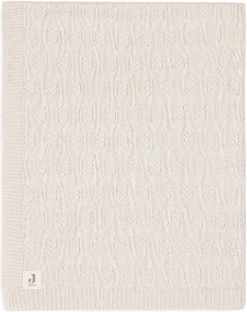 Jollein baby ledikantdeken 100x150cm Grain Knit Oatmeal - Foto 2