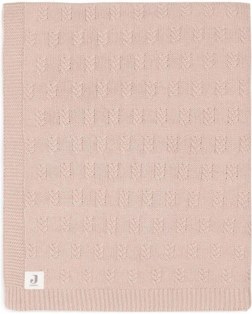 Jollein baby ledikantdeken 100x150cm Grain Knit Wild Rose - Foto 2