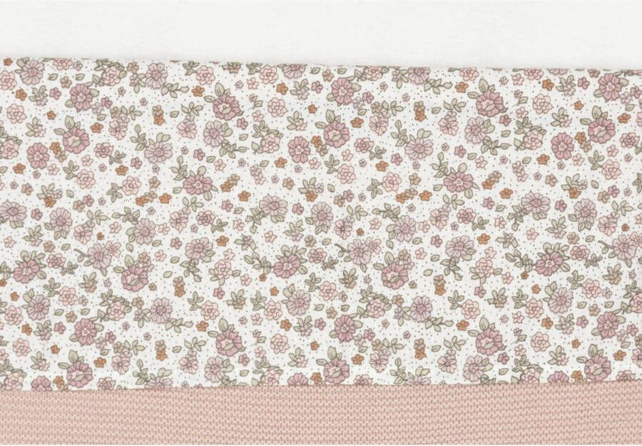 Jollein baby ledikantlaken 120x150cm Retro Flowers oatmeal - Foto 2