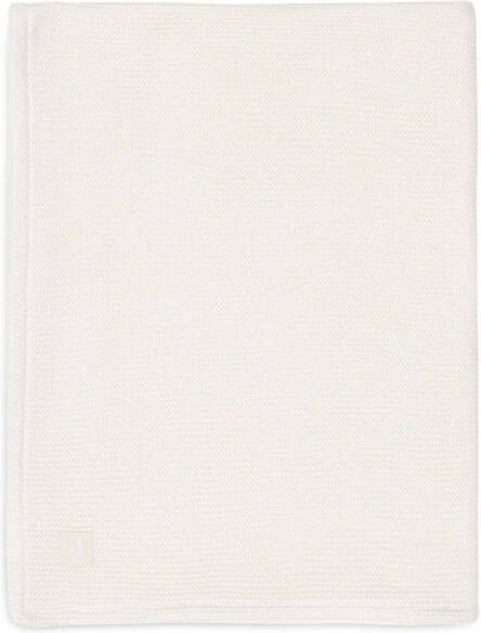 Jollein baby wiegdeken 75x100cm Basic Knit Ivory Coral fleece - Foto 1