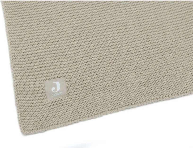 Jollein baby wiegdeken 75x100cm Basic Knit Olive Green