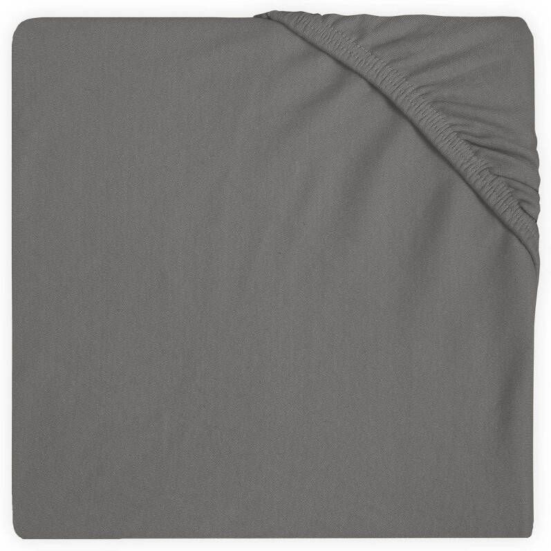 Jollein hoeslaken boxmatras 75x95cm grey