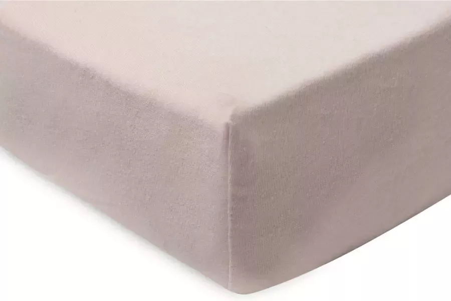 Jollein katoenen jersey juniorbed hoeslaken 70x140cm 75x150cm Pale pink