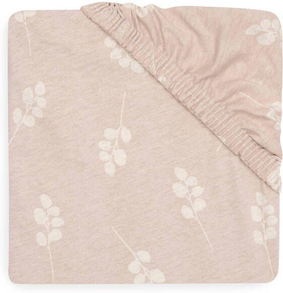 Jollein katoenen jersey wieg hoeslaken 40 50x80 90cm Twig Wild Rose