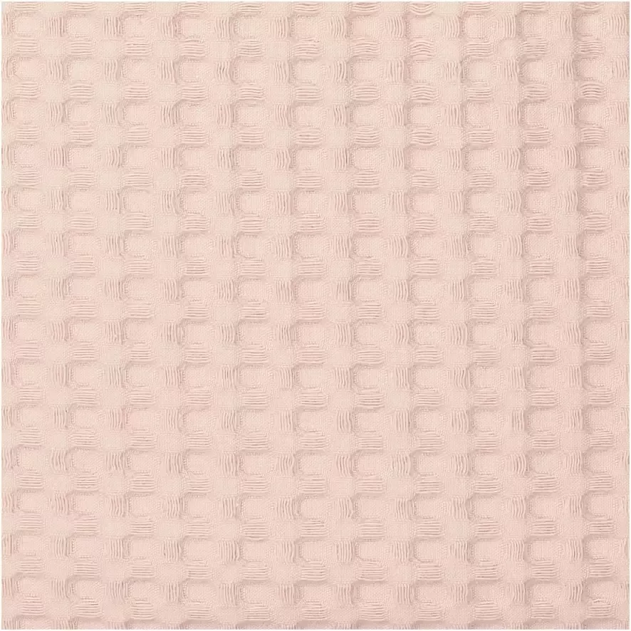 Koeka Oslo baby wiegdeken wafel teddy 75x100 cm rosa salt pebble - Foto 2