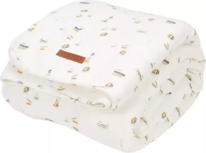 Little Dutch baby ledikantdeken Sailors Bay White 110x140 cm
