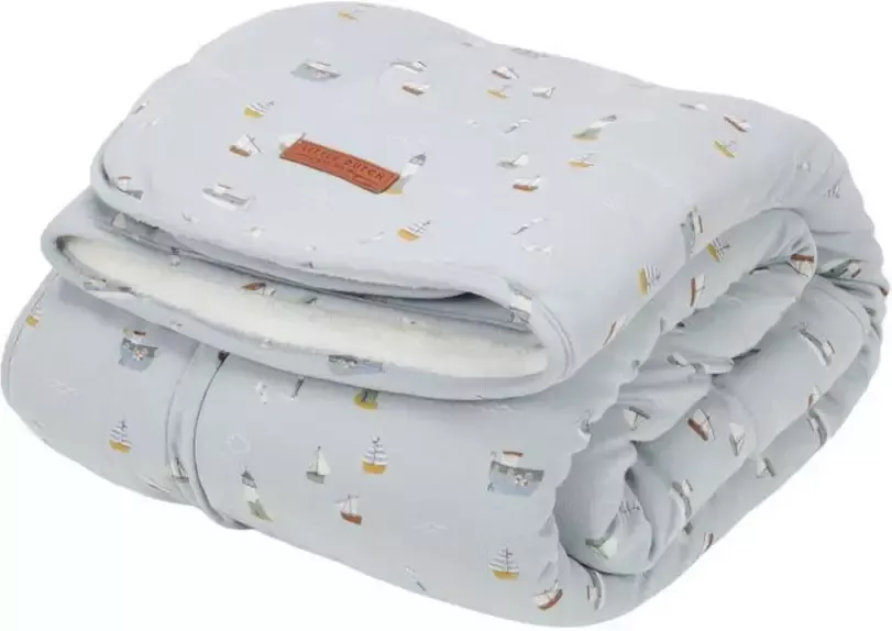 Little Dutch baby wiegdeken Sailors Bay Blue 70x100 cm