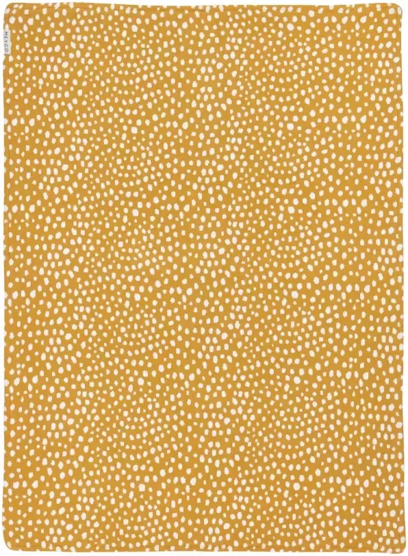 Meyco baby ledikantdeken velvet Cheetah 100x150 cm honey gold - Foto 2