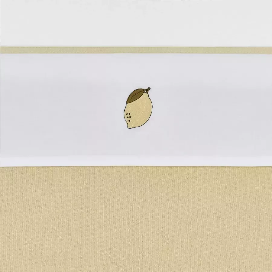 Meyco baby ledikantlaken 100x150 cm Lemon