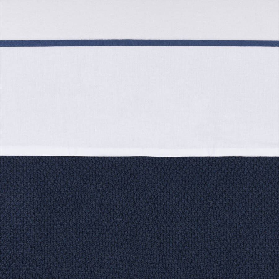 Meyco baby ledikantlaken Bies indigo