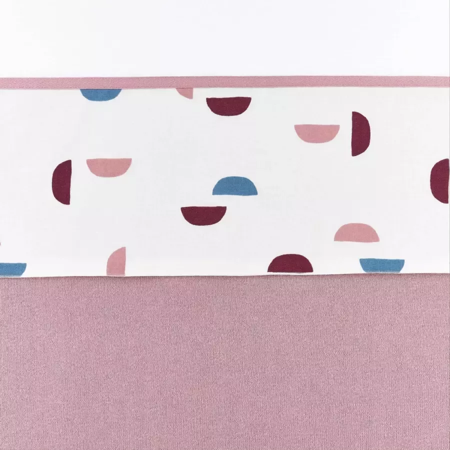 Meyco baby ledikantlaken Shapes 100x150 cm lilac