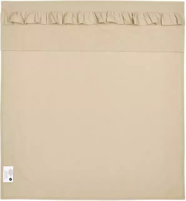 Meyco baby wieglaken Ruffle 75x100 Sand - Foto 2