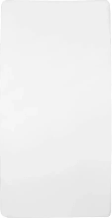 Meyco katoenen juniorbed hoeslaken 70x140 cm wit